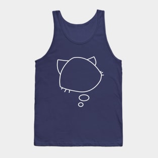 Chibi kitty on my mind Tank Top